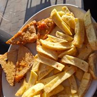  at Papa's Fish & Chips in Blackpool