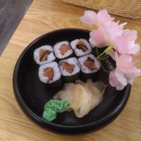 Shiitake Maki (Mushroom Sushi) at Bach Tra Cuisine in Lunen
