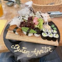 Vegan sushi menu  at Bach Tra Cuisine in Lunen