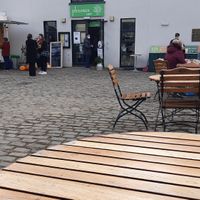 outside area at Phoenix Cafe in Dublin