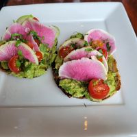 Avocado toast at Sage Bistro and KindKreme in Los Angeles