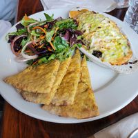 Eggplant 🍆  Parmesan at Sage Bistro and KindKreme in Los Angeles