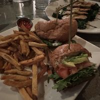 Cali Avo Pesto Burger  at Sage Bistro and KindKreme in Los Angeles