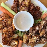 Cauliflower trio come on!   at Sage Bistro and KindKreme in Los Angeles