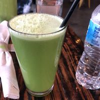 Green juice  at Sage Bistro and KindKreme in Los Angeles