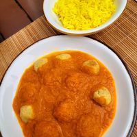 Malai köfte at Kumin Vegan Lezzetler in Istanbul