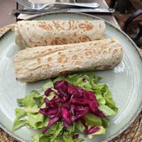 Falafel wrap  at Kumin Vegan Lezzetler in Istanbul