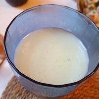 Ayran at Kumin Vegan Lezzetler in Istanbul