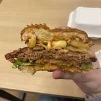 Mac Daddy burger  at Notorious BRG in Maidstone