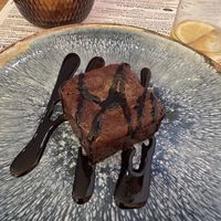 Brownie de chocolate   at Mi Mundo in Malaga