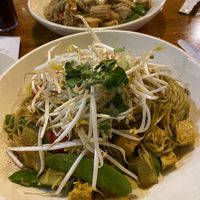 Vegan Singapore Noodles #Veganuary at Zen Zero in Lawrence
