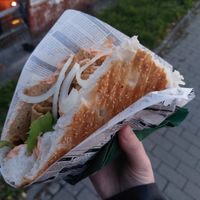 Vegan kebab at Wat'is mit vegan in Berlin