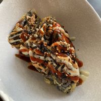 Vegan Veggie Bomb Roll  at Hashi Gawa in Alameda