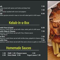 Menu 8 at The Smokin' Goat in Kildare