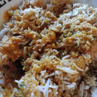 Cauliflower and potato coconut curry 😋 at The Smokin' Goat in Kildare