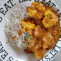 Cauliflower and Potato Coconut Curry 🌿 at The Smokin' Goat in Kildare