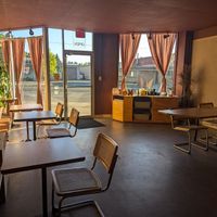 interior at Carnelian Coffee in Portland