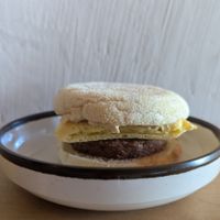Breakfast Sandwich at Carnelian Coffee in Portland