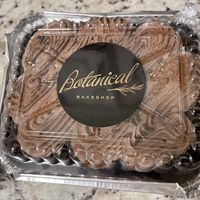 Chocolate cake from Botanical Bakeshop!!  at Vegano Italiano - Food Truck in Ann Arbor