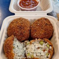 Arancini at Vegano Italiano - Food Truck in Ann Arbor