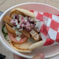 Gyro at Vegano Italiano - Food Truck in Ann Arbor