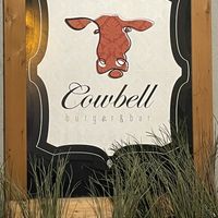 Logo  at Cowbell Burger & Whiskey Bar in Charlotte