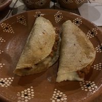 Quesadillas   at La Vegan Taqueria in Tulum