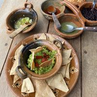   at La Vegan Taqueria in Tulum