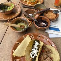   at La Vegan Taqueria in Tulum