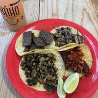   at La Vegan Taqueria in Tulum