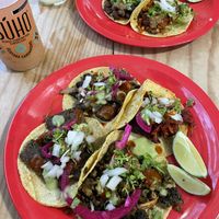  at La Vegan Taqueria in Tulum