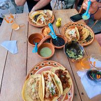 The b of feast  at La Vegan Taqueria in Tulum