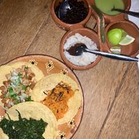   at La Vegan Taqueria in Tulum