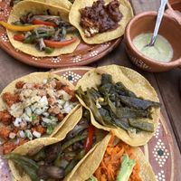   at La Vegan Taqueria in Tulum