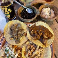   at La Vegan Taqueria in Tulum