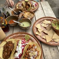   at La Vegan Taqueria in Tulum