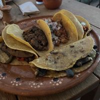   at La Vegan Taqueria in Tulum