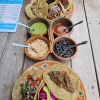 so good!!  at La Vegan Taqueria in Tulum
