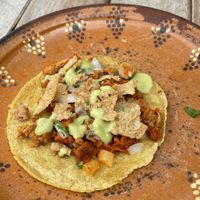   at La Vegan Taqueria in Tulum