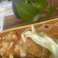   at La Vegan Taqueria in Tulum