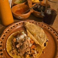 A arte at La Vegan Taqueria in Tulum