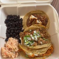   at La Vegan Taqueria in Tulum