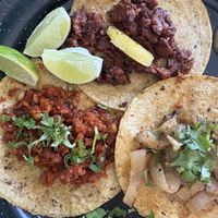   at La Vegan Taqueria in Tulum