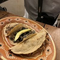   at La Vegan Taqueria in Tulum