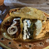   at La Vegan Taqueria in Tulum