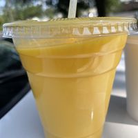 The best mango lassi at Amma Vegetarian Kitchen in Vienna