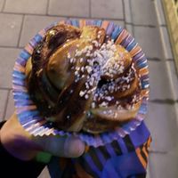 Vegan kanelbulle  at Bröd & Salt - Skeppsbron in Stockholm