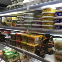 Some vegan items at Brooklyn Nature Deli in Brooklyn