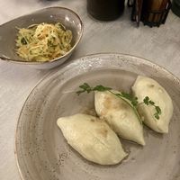 Pyzdry z surówką   at Dwór Liczyrzepy in Karpacz