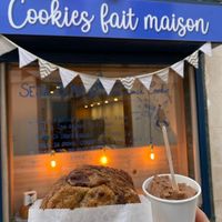 Vegan Cookie in the bigger size  at Le French Cookie in Portimao